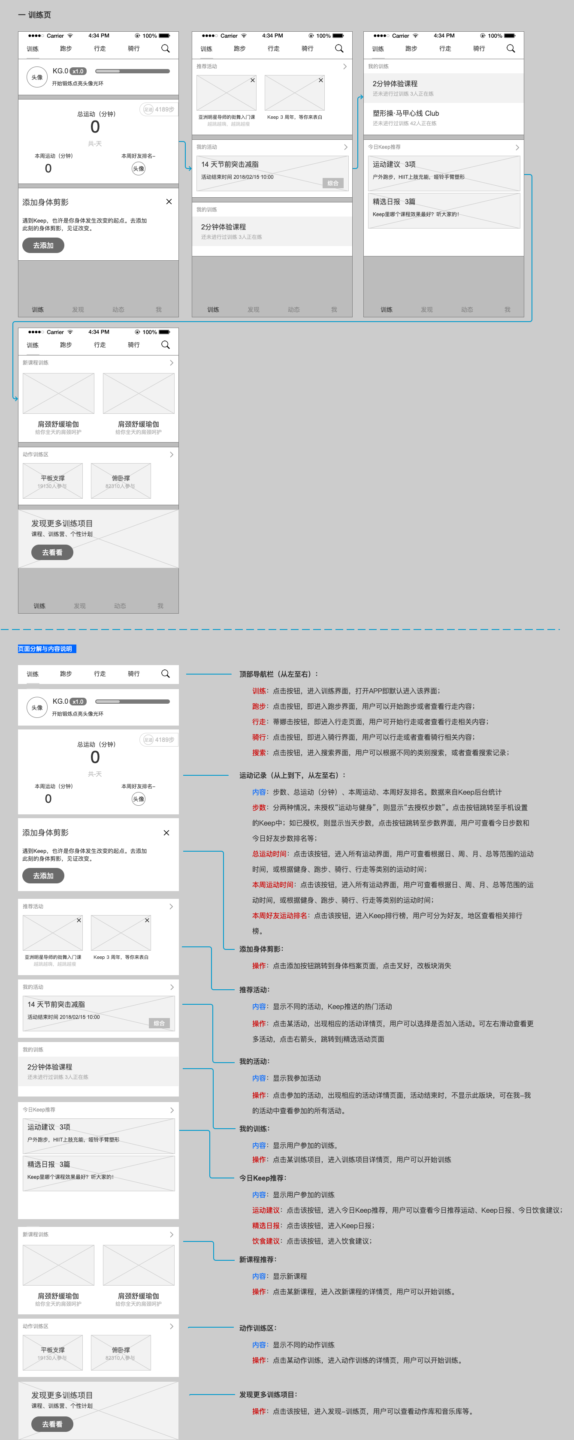 图片[4]-Keep低保真交互原型